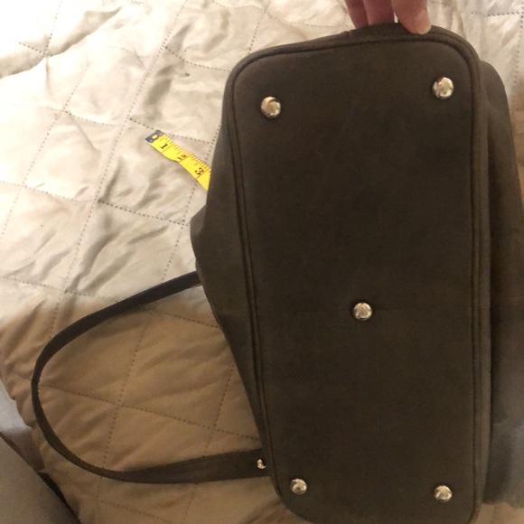Leather gray purse - Picture 11 of 11